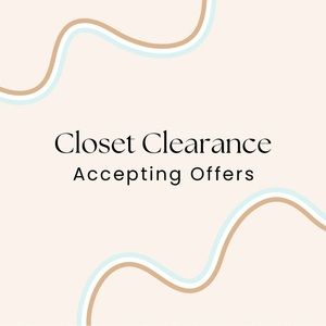 CLOSET CLEARANCE